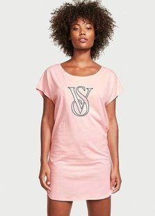 Ночная сорочка женская Victoria's Secret Cotton Sleepshirt 26710364 фото