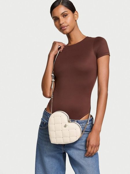 Сумка кросс-боди через плечо Victoria's Secret Heart Crossbody Camera Bag 26811447D фото
