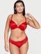 Трусики стринги Victoria's Secret Micro Lace Inset Thong Panty 26153536 фото 1