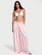 Піжамні штани Victoria's Secret Glazed Satin Ultra Wide-Leg Sleep Pants &mdash; фото , вигляд з різних ракурсів