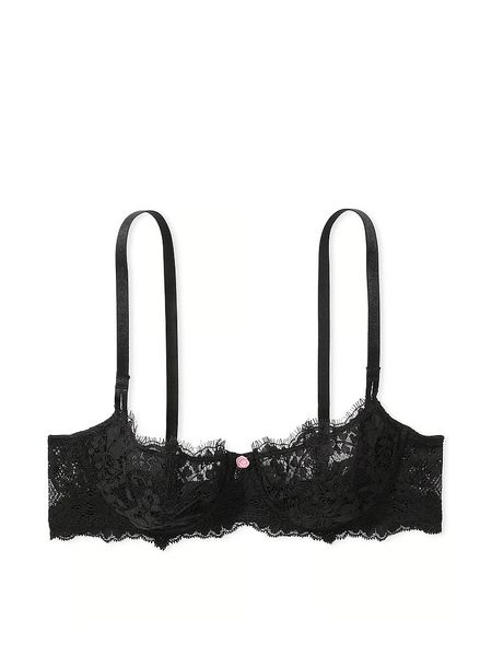 Бюстгальтер Victoria's Secret Dream Angels Wicked Unlined Lace Balconette Bra Black 26821613 фото