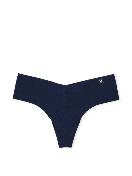 Трусики стринги Victoria's Secret No Show Thong Panty Night Blue 26523303 фото