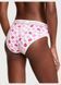 Бавовняні Трусики Victoria's Secret Logo Cotton Hiphugger Panty White Kisses &mdash; фото , вигляд з різних ракурсів