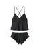 Пижама с шортами Victoria's Secret Satin Open-Back Cami & Shorts Set 26746407 фото 3