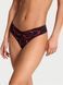 Подарунковий набір Victoria's Secret Піжама з шортиками Glazed Satin Heart Short Pajama + Трусики стрінги Black Love Script S &mdash; фото , вигляд з різних ракурсів
