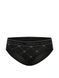 Трусики Victoria's Secret Logo Cotton Hiphugger Panty Black &mdash; фото , вигляд з різних ракурсів