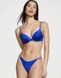 Купальник Victoria's Secret Bikini Shine Strap Sexy Tee PUSH-UP Blue OAR Logo Set, Синій, 34, B, S