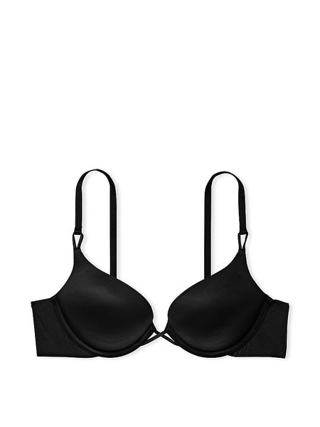 Бюстгальтер Victoria's Secret Bombshell Add-2-Cups Smooth Push-Up Bra Black 26608314 фото