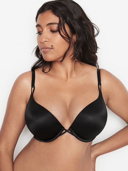 Бюстгальтер Victoria's Secret Bombshell Add-2-Cups Smooth Push-Up Bra Black 26608314 фото