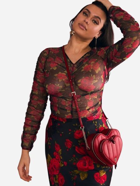 Сумка кросс-боди Victoria's Secret Heart Crossbody Camera Bag  26811449D фото