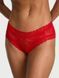Трусики чики Victoria's Secret The Lacie Lace Cheeky Panty 26894519 фото 1
