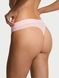 Трусики стринги Victoria's Secret Logo Cotton Thong Panty  27115909 фото 2