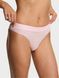 Трусики стринги Victoria's Secret Logo Cotton Thong Panty  27115909 фото 1