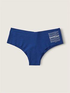 Трусики бесшовные Victoria's Secret PINK Blue Cheeky Panty 26540549 фото