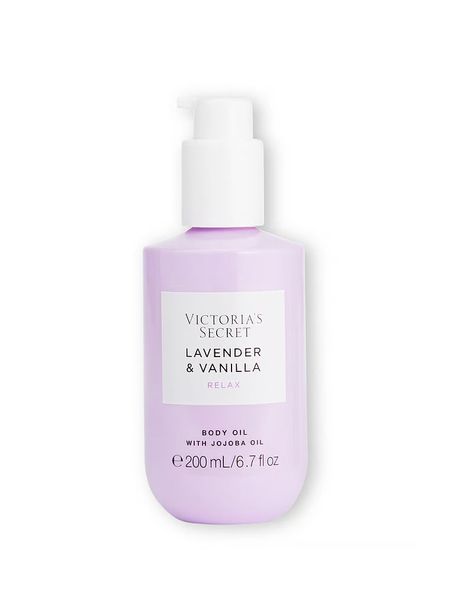 Олія для Тіла Victoria's Secret Natural Beauty Lavender & Vanilla Conditioning Body Oil 382487 фото