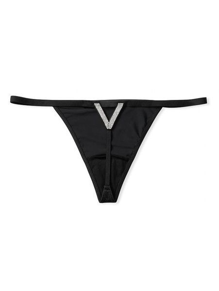Трусики стрінги Victoria's Secret Bombshell Shine V-string Panty &mdash; основне фото товару, вигляд спереду