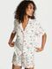 Фланелева піжама Victoria's Secret Flannel Short Pajama Set  &mdash; фото , вигляд з різних ракурсів