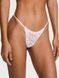 Трусики стринги Victoria's Secret Lace String Thong Panty 27165876 фото 1