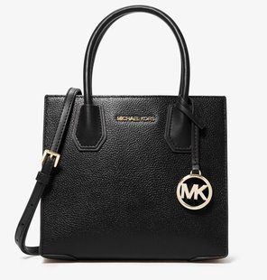Сумка Michael Kors Mercer Medium Pebbled Leather Crossbody Bag &mdash; основне фото товару, вигляд спереду