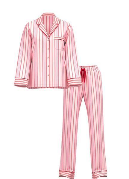Фланелева піжама Victoria's Secret Flannel Long Pajama Set &mdash; основне фото товару, вигляд спереду