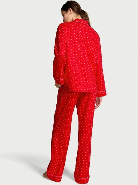 Піжама Фланель Victoria's Secret Flannel Long Pajama Set  &mdash; основне фото товару, вигляд спереду