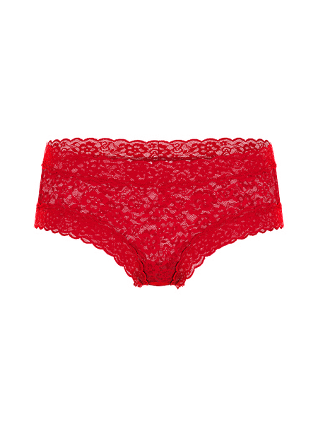 Трусики чики Victoria's Secret The Lacie Lace Cheeky Panty 26894412 фото