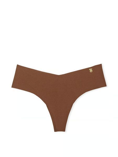 Трусики стринги Victoria's Secret No-Show No-Show Thong Panty 26830552 фото