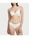 Бавовняні Трусики Victoria's Secret No Show Hiphugger Panty White &mdash; фото , вигляд з різних ракурсів