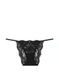 Трусики бікіні Victoria's Secret Dream Angels Lace Adjustable String Bikini Panty Black, Чорний, M