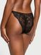 Трусики бікіні Victoria's Secret Dream Angels Lace Adjustable String Bikini Panty Black, Чорний, M