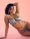 Трусики бразилианы Victoria's Secret Very Sexy Scattered Shine Strap Smooth Brazilian Panty Grey 27025747 фото 2