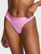 Трусики стрінги Victoria's Secret Cotton SoSoft&trade; Modal Ultra-Fine Logo Thong Panty Pink Lilac &mdash; фото , вигляд з різних ракурсів