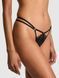 Трусики стрінги Victoria's Secret Very Sexy Lace Strappy Hardware Crotchless Thong Panty  &mdash; фото , вигляд з різних ракурсів