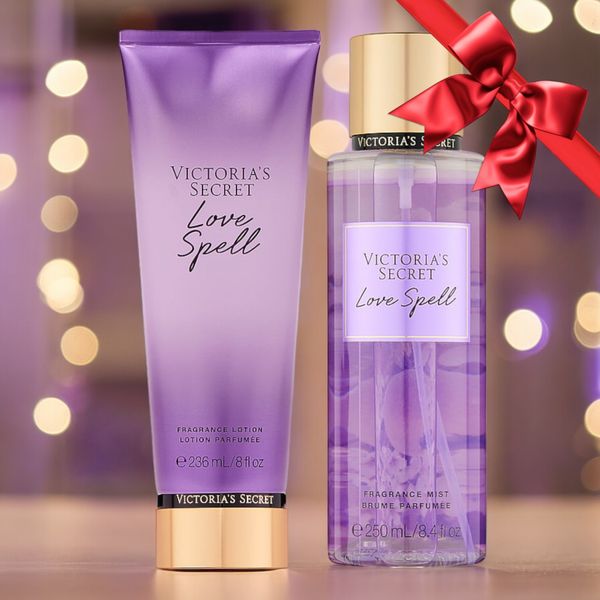 Подарунковий набір Victoria's Secret Love Spell Fragrance Mist + Lotion 26468775-26625314 фото