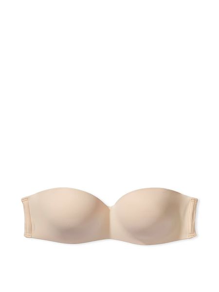 Бюстгальтер Victoria's Secret Pink Wear Everywhere Push-Up Strapless Bra Beige 26783534 фото