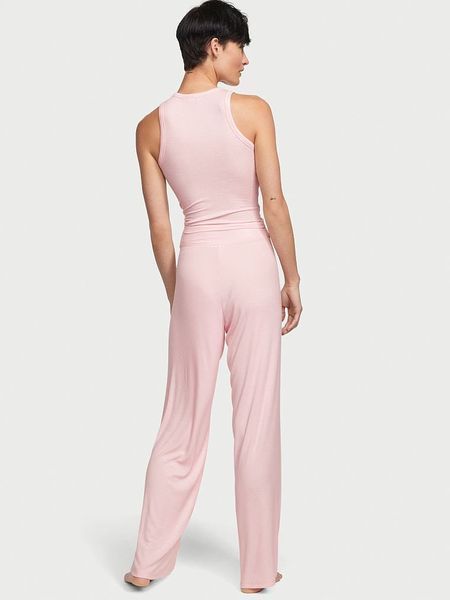 Піжама зі штанами Victoria's Secret Ribbed Modal Tank & Pants Set &mdash; основне фото товару, вигляд спереду