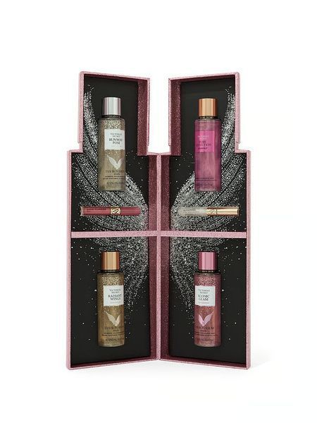 Подарунковий набір Victoria's Secret Shimmer Icons Fragrance Gift Set &mdash; основне фото товару, вигляд спереду