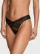 Трусики бразиліани Victoria's Secret Dream Angels Lace & Mesh Brazilian Panty Lace Black &mdash; фото , вигляд з різних ракурсів