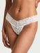 Трусики стрінги Victoria's Secret The Lacie Lace Thong Panty &mdash; фото , вигляд з різних ракурсів