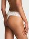 Трусики стрінги Victoria's Secret The Lacie Lace Thong Panty &mdash; фото , вигляд з різних ракурсів