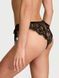 Трусики бразилианы Victoria's Secret Heritage Dot Mesh Lace-Trim Flutter Brazilian Panty 27236106 фото 2
