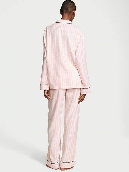 Подарунковий набір Victoria's Secret Піжама Фланель Flannel Long Pajama Set + Косметичка Victoria's Secret 2 в 1 Piece MakeupBag &mdash; основне фото товару, вигляд спереду