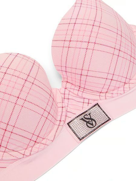 Бюстгальтер Victoria's Secret The T-shirt Shine Patch Lightly Lined Demi Bra  27199617 фото