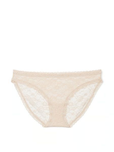 Кружевные трусики Victoria's Secret The Lacie Lace Bikini Panty 26763227 фото