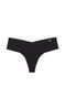 Трусики Victoria&rsquo;s Secret No-Show Thong Black 26839231 фото 3