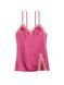 Пеньюар Victoria's Secret Tease Satin Lace-Trim Mini Slip Pink &mdash; фото , вигляд з різних ракурсів