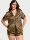 Піжама Сатинова Victoria's Secret Glazed Satin Short Pajama Set &mdash; фото , вигляд з різних ракурсів