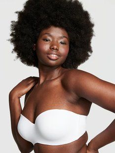Бюстгальтер Victoria's Secret PINK Wear Everywhere Strapless Push-Up Bra &mdash; основне фото товару, вигляд спереду