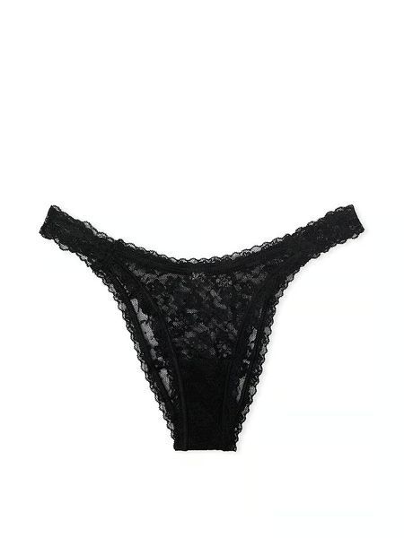 Трусики бразилианы Victoria's Secret The Lacie Lace Brazilian 26826034 фото