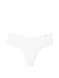 Безшовні трусики Victoria's Secret No-Show Thong White, Білий, S